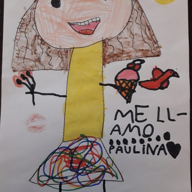 Paulina. 7 años. Montevideo. Barrio Pocitos.